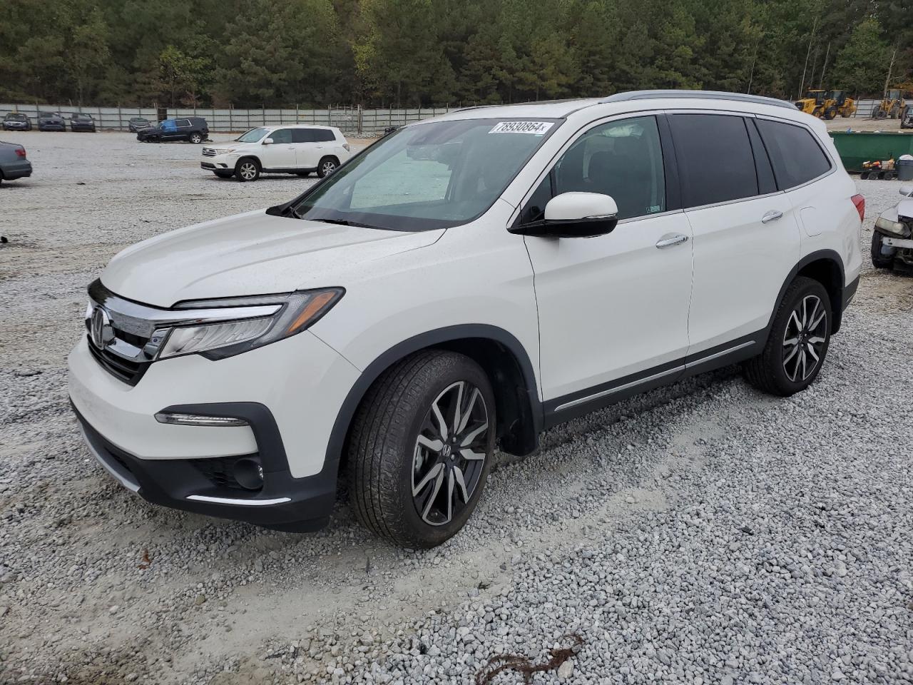 2022 HONDA PILOT ELITE VIN:5FNYF6H07NB074730