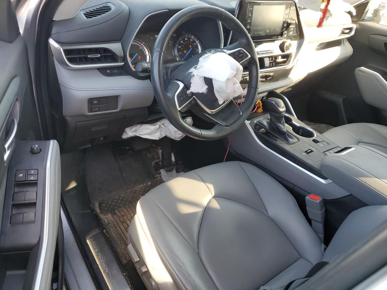 2022 TOYOTA HIGHLANDER HYBRID XLE VIN:5TDGARAH8NS515501