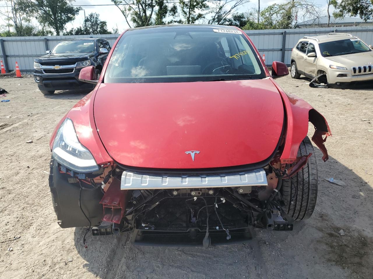 2023 TESLA MODEL Y  VIN:7SAYGDEE6PA090857