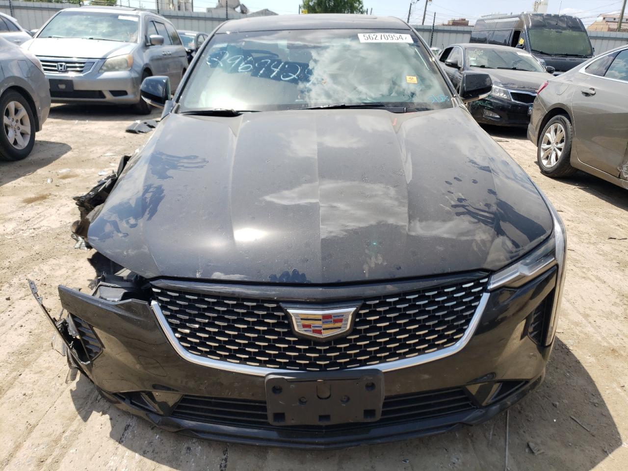 2024 CADILLAC CT4 LUXURY + VIN:1G6DK5RK4R0102592