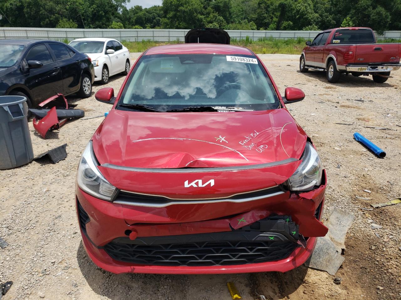 2022 KIA RIO LX VIN:3KPA24AD9NE454723