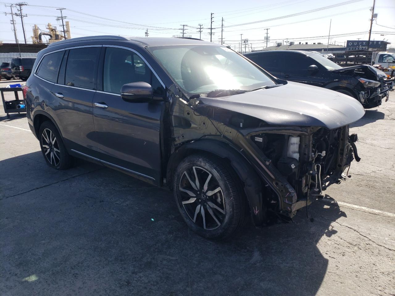 2022 HONDA PILOT TOURING VIN:5FNYF5H91NB001040