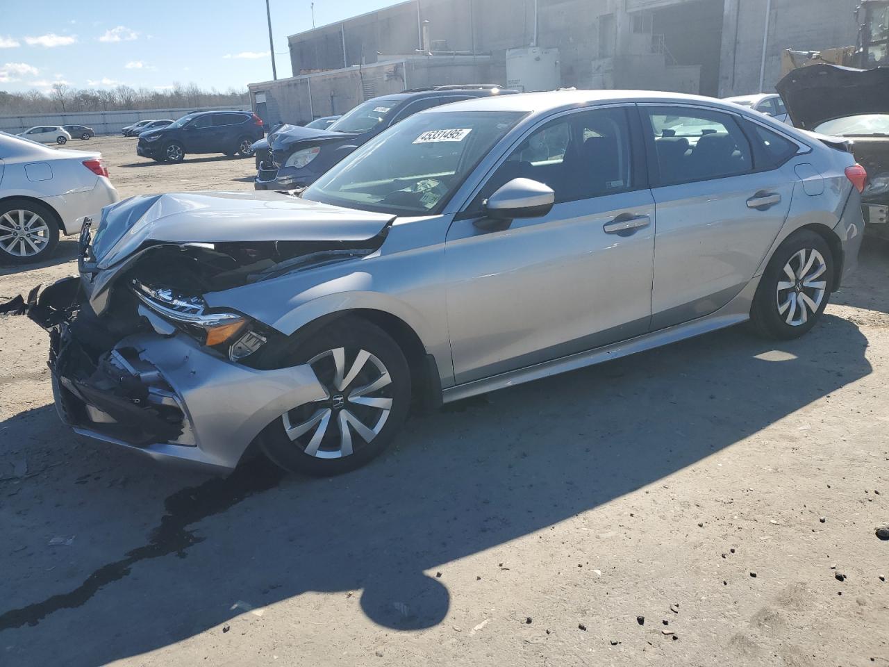 2022 HONDA CIVIC LX VIN:2HGFE2F22NH545959