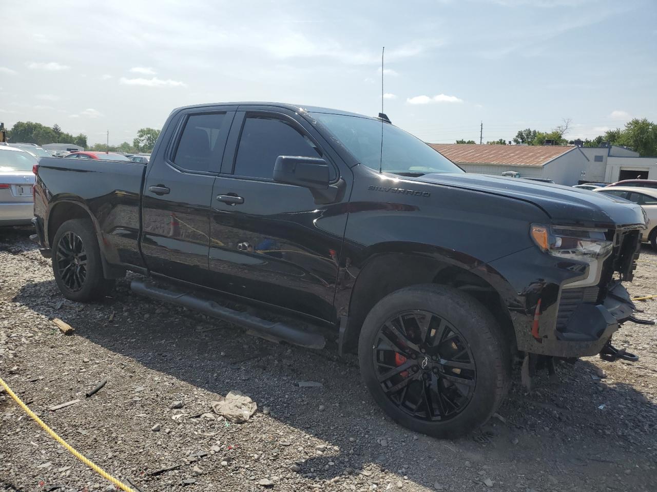 2022 CHEVROLET SILVERADO K1500 RST VIN:1GCRDEEK1NZ585936