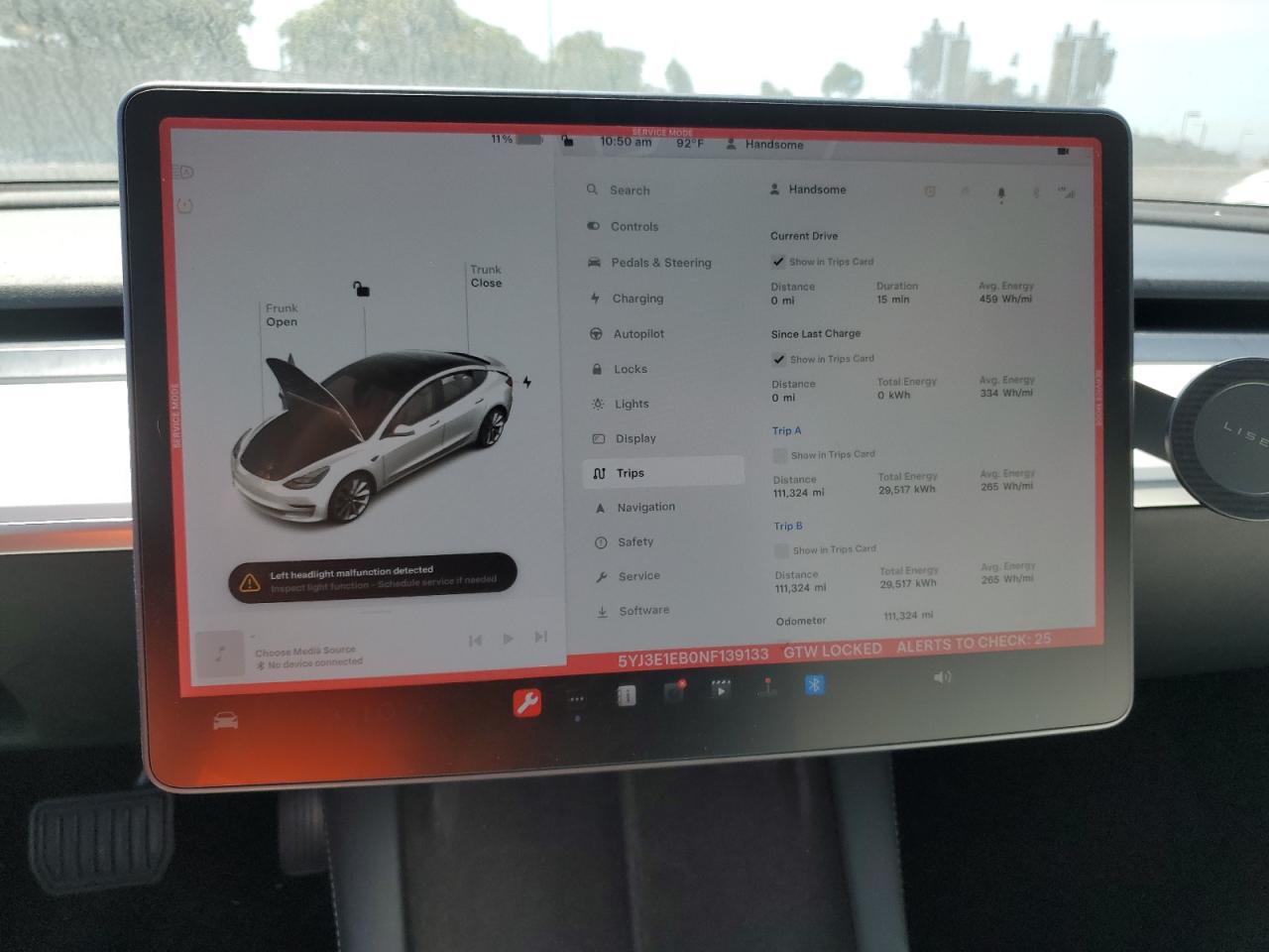 2022 TESLA MODEL 3  VIN:5YJ3E1EB0NF139133