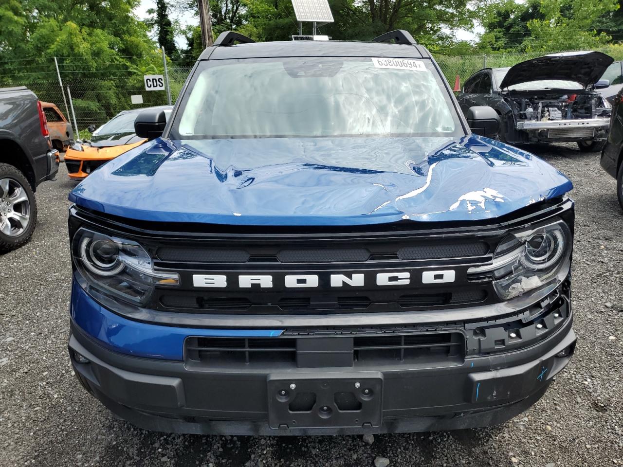 2023 FORD BRONCO SPORT OUTER BANKS VIN:3FMCR9C63PRD92940