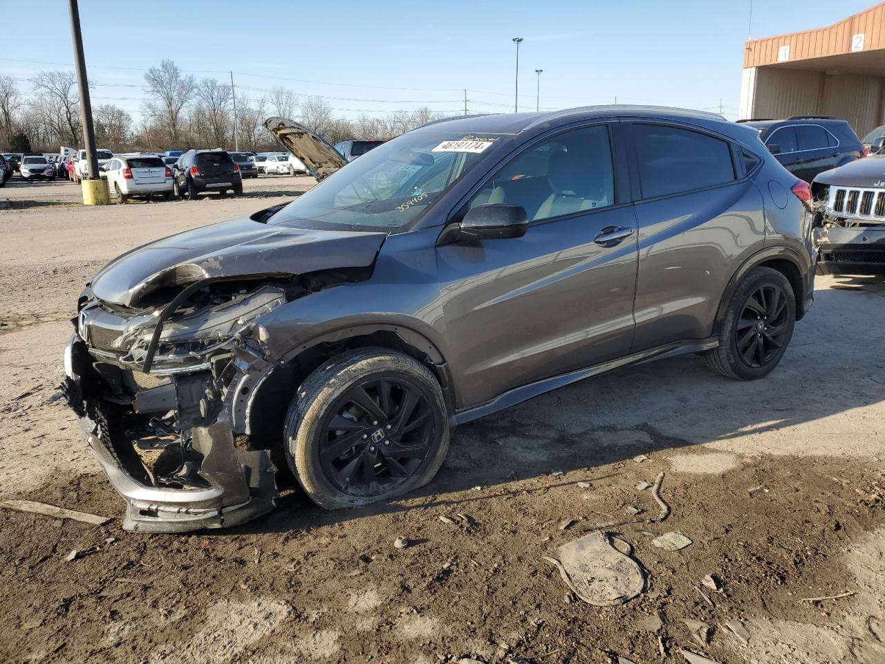 2022 HONDA HR-V SPORT VIN:3CZRU6H10NM744322