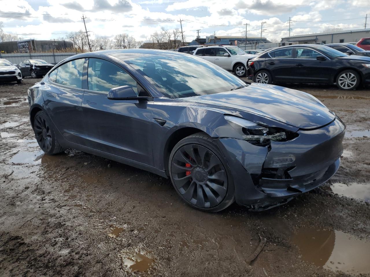 2023 TESLA MODEL 3  VIN:5YJ3E1EC8PF621294