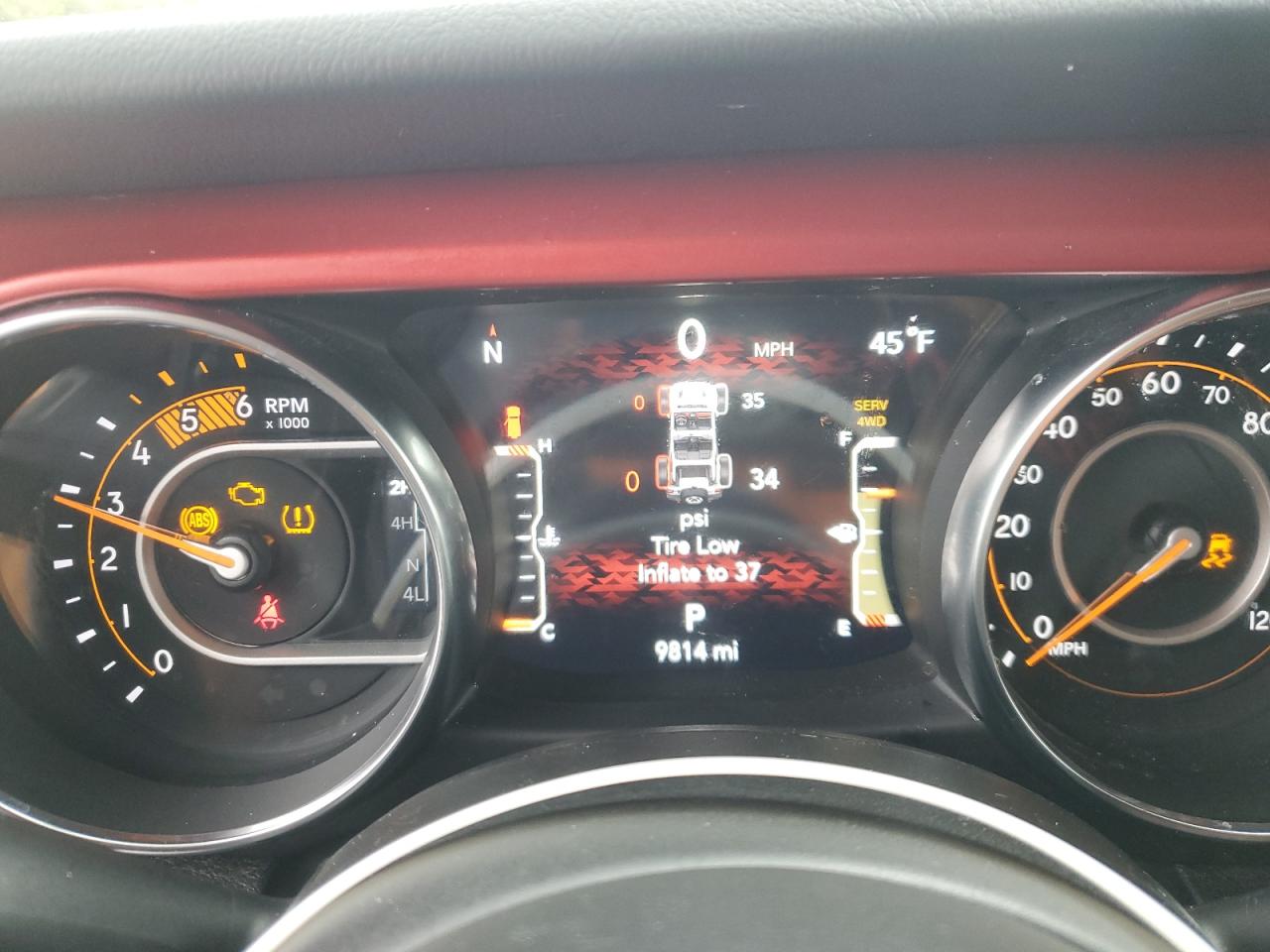 2023 JEEP WRANGLER RUBICON VIN:1C4JJXFM4PW589923