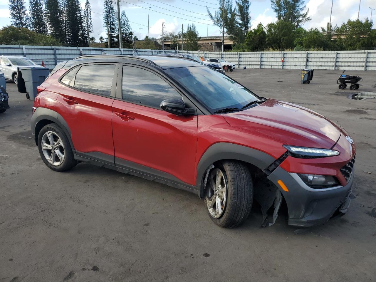 2022 HYUNDAI KONA SEL VIN:KM8K62AB1NU884397