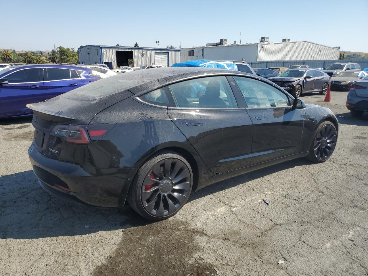 2022 TESLA MODEL 3  VIN:5YJ3E1EC9NF254743