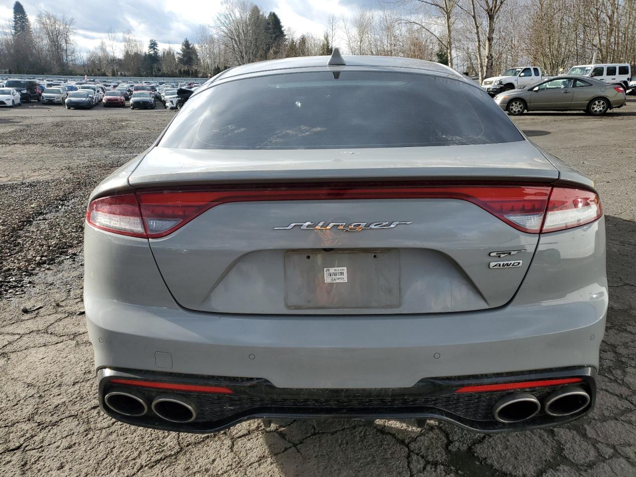 2022 KIA STINGER GT1 VIN:KNAE45LC5N6114624