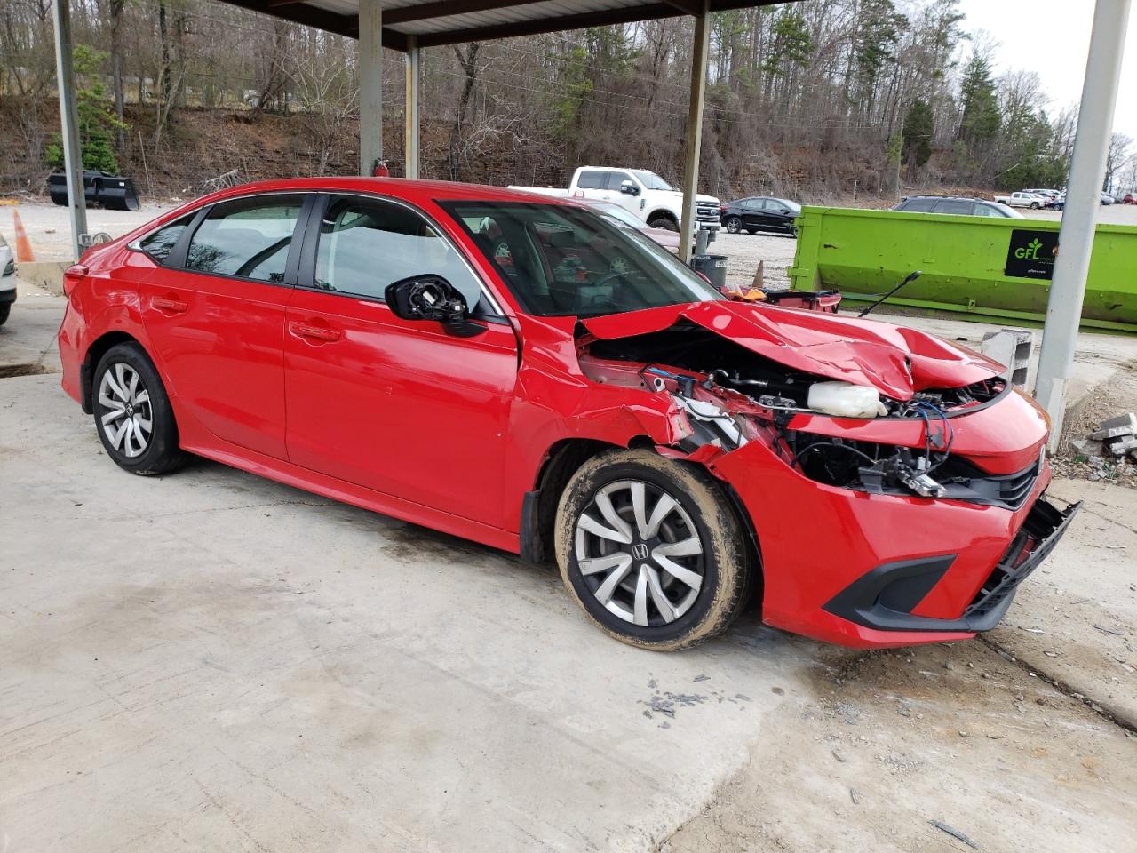 2022 HONDA CIVIC LX VIN:2HGFE2F29NH510755