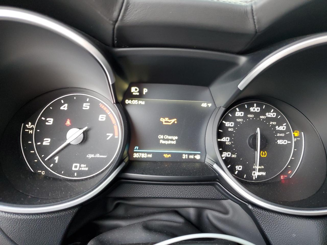 2023 ALFA ROMEO STELVIO TI VIN:ZASPAKBN9P7D57170