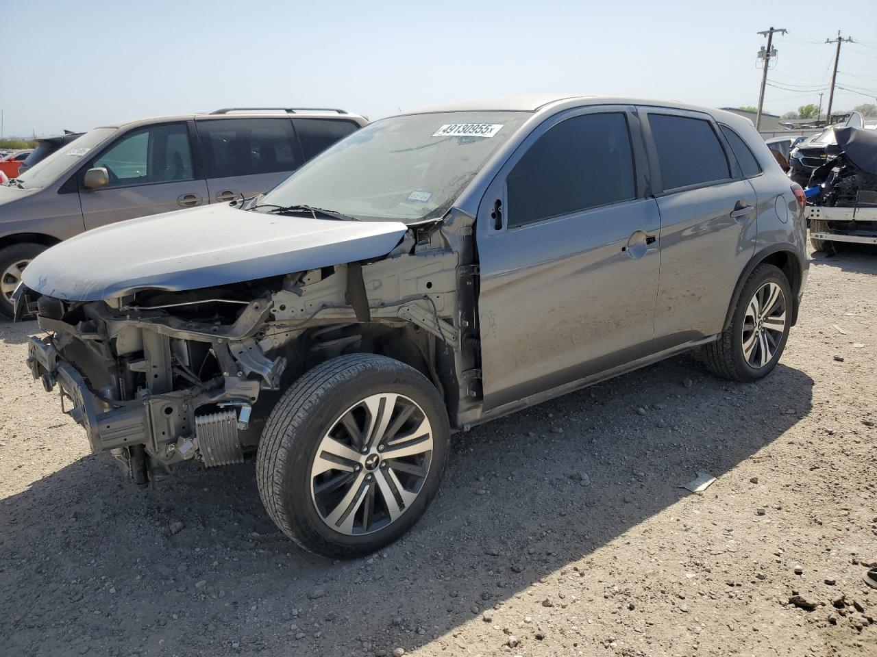 2022 MITSUBISHI OUTLANDER SPORT ES VIN:JA4APUAU3NU004711