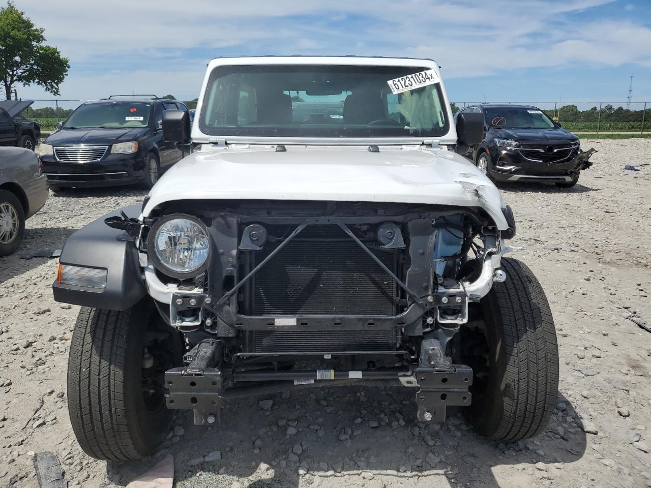 2022 JEEP WRANGLER UNLIMITED SPORT VIN:1C4HJXDG0NW185011