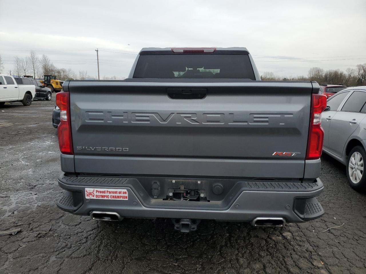 2022 CHEVROLET SILVERADO LTD K1500 RST VIN:3GCUYEED8NG129545