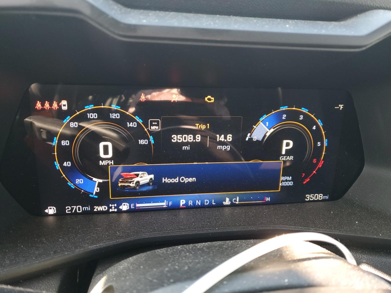 2024 CHEVROLET COLORADO TRAIL BOSS VIN:1GCPTEEK5R1153588