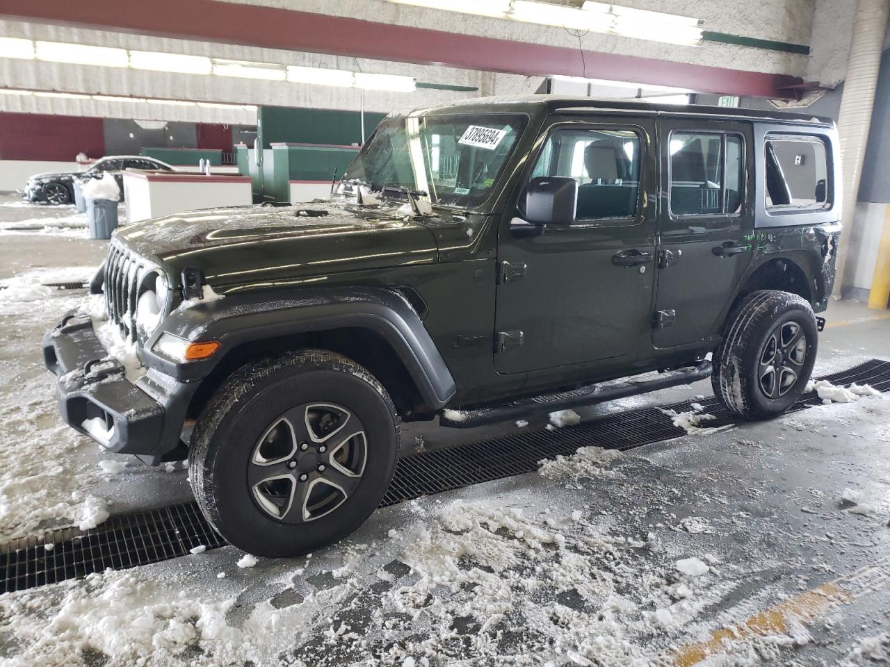 2022 JEEP WRANGLER UNLIMITED SPORT VIN:1C4HJXDNXNW245343