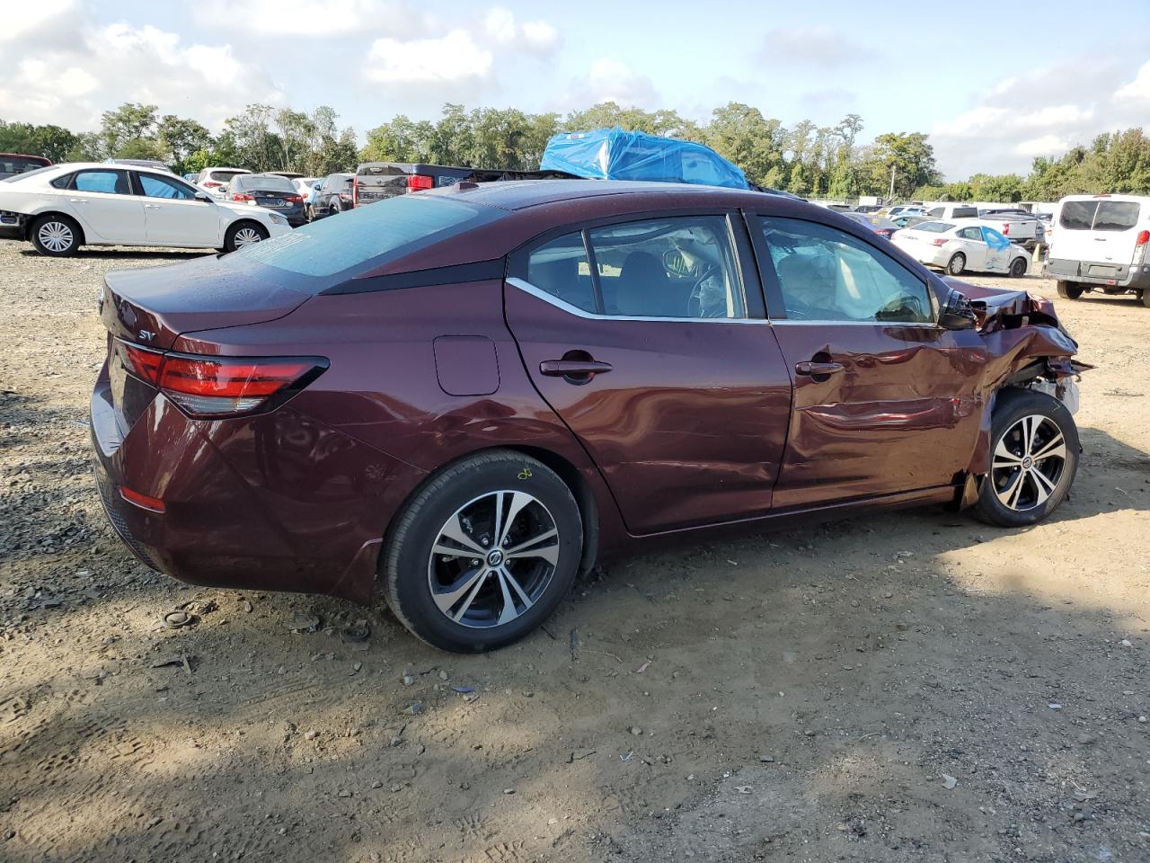 2022 NISSAN SENTRA SV VIN:3N1AB8CV0NY247815