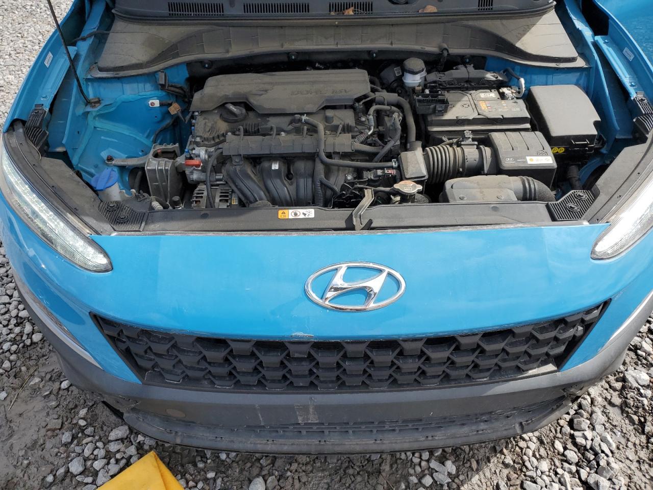 2022 HYUNDAI KONA SEL VIN:KM8K62AB8NU803606