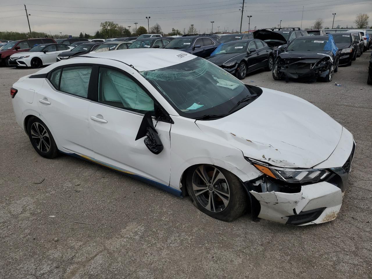 2022 NISSAN SENTRA SV VIN:3N1AB8CV3NY247792