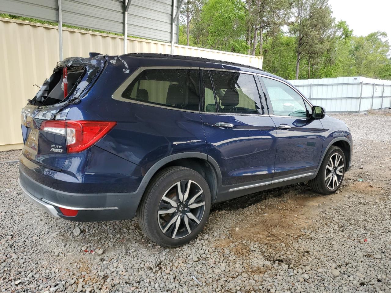 2022 HONDA PILOT ELITE VIN:5FNYF6H0XNB013629
