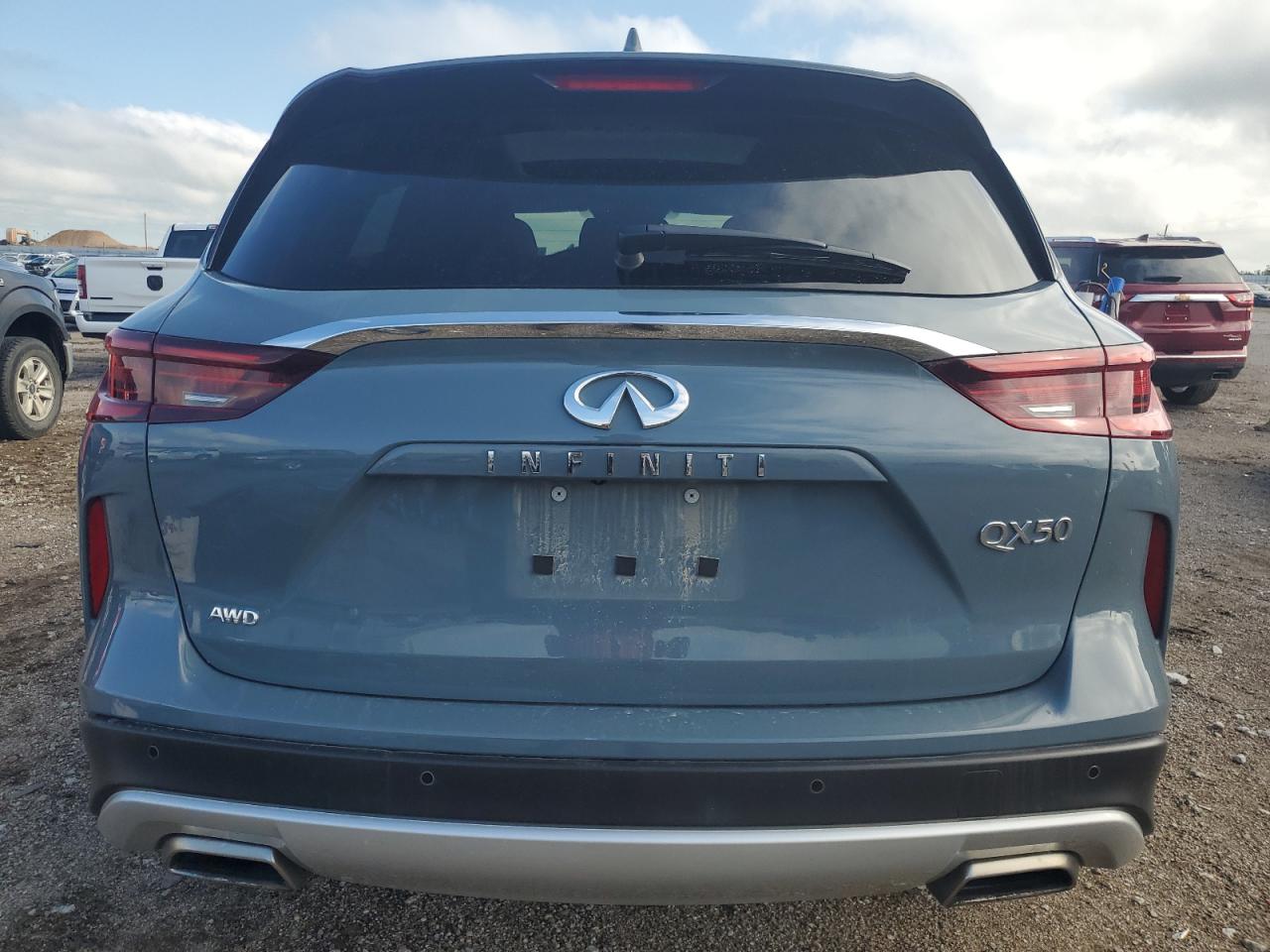 2022 INFINITI QX50 ESSENTIAL VIN:3PCAJ5CB1NF117378