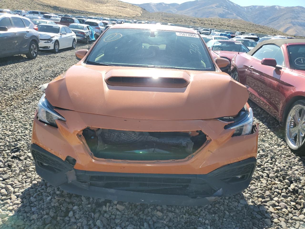 2022 SUBARU WRX PREMIUM VIN:JF1VBAF66N9016858