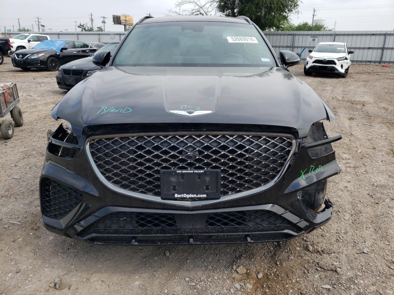 2022 GENESIS GV70 BASE VIN:KMUMCDTC8NU036652