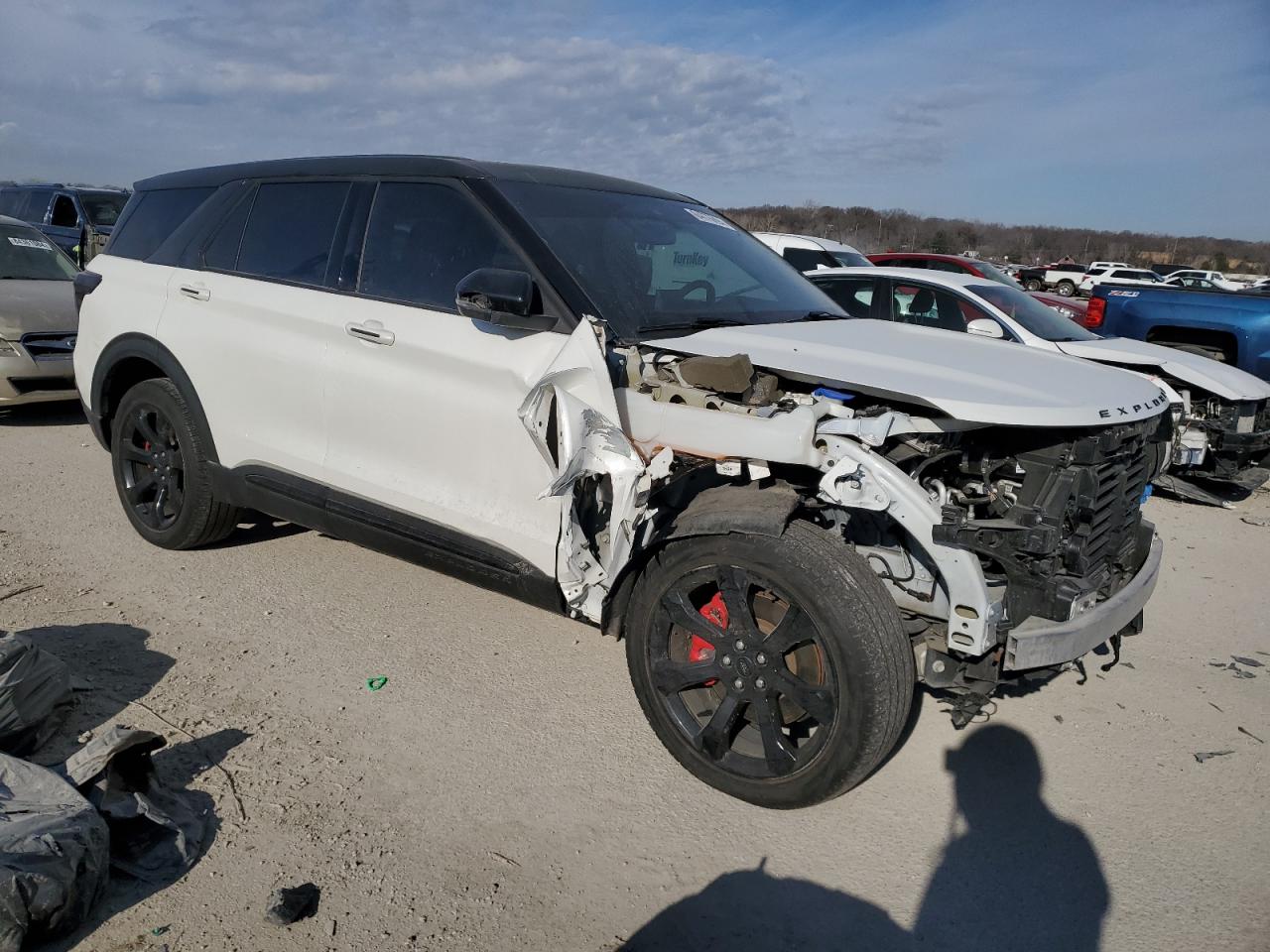 2022 FORD EXPLORER ST VIN:1FM5K8GC0NGA97838