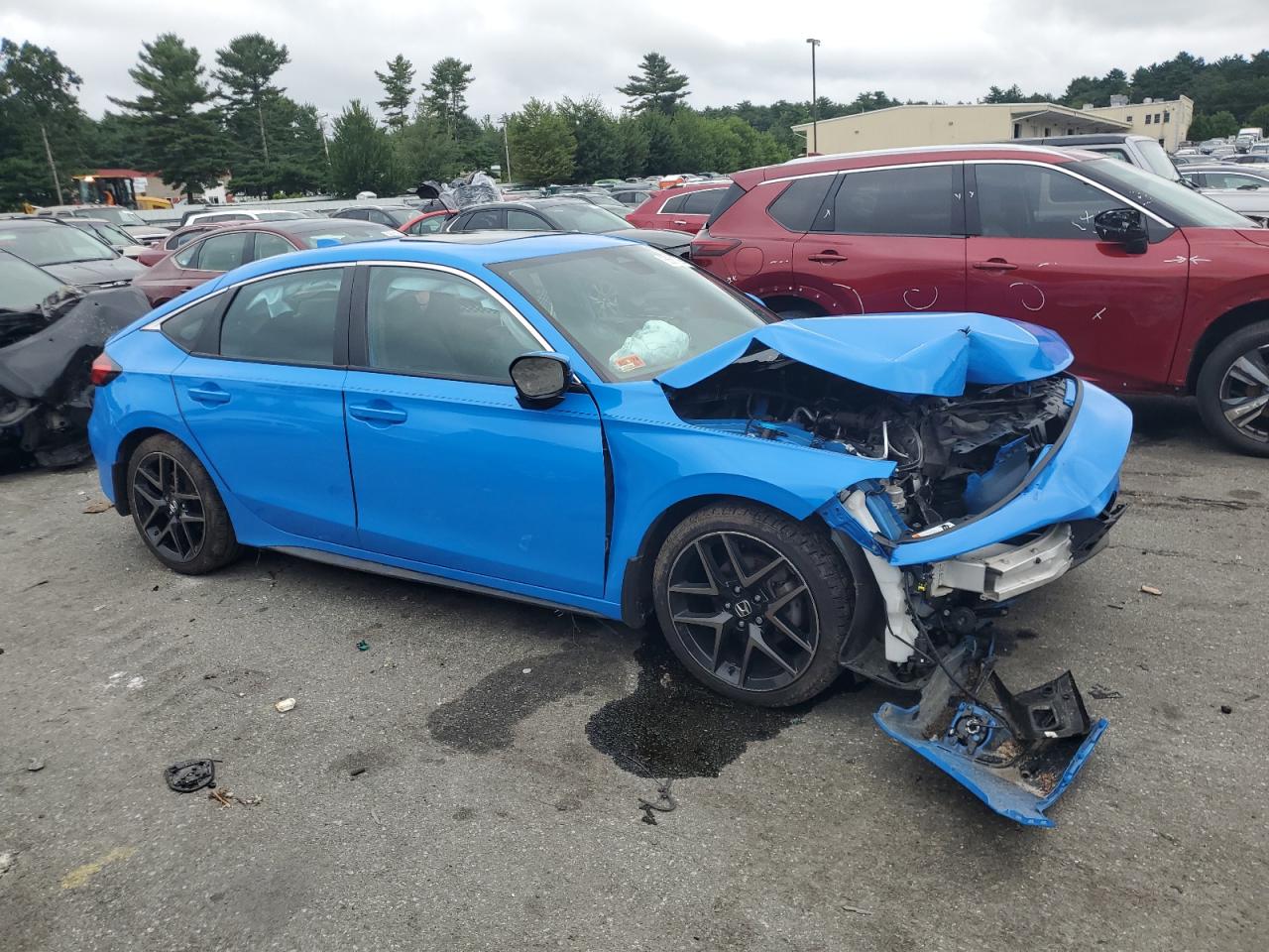 2022 HONDA CIVIC SPORT TOURING VIN:19XFL1H89NE002538
