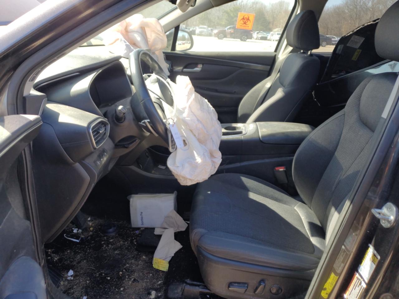 2022 HYUNDAI SANTA FE SEL VIN:5NMS64AJXNH381983