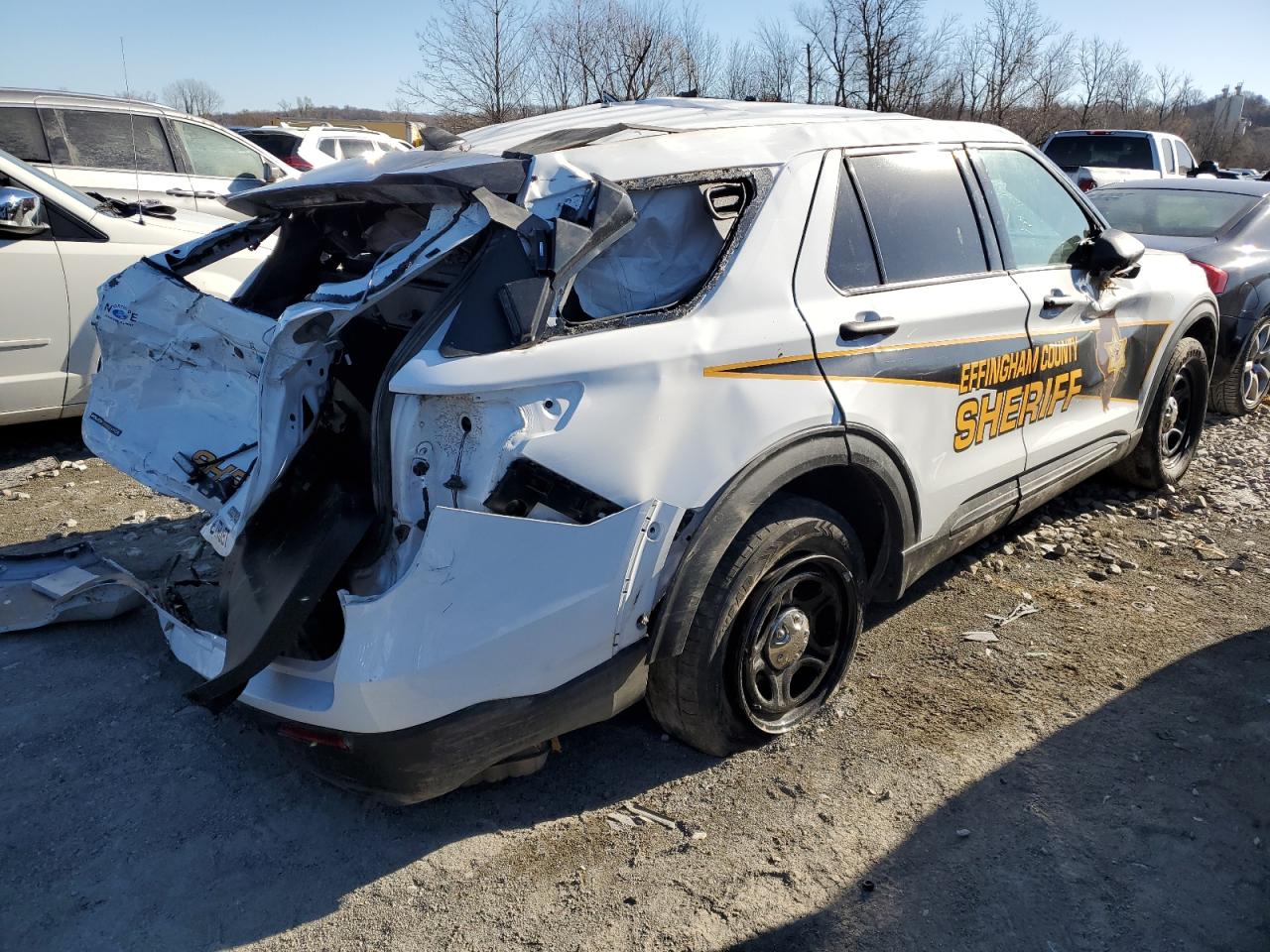2022 FORD EXPLORER POLICE INTERCEPTOR VIN:1FM5K8AB8NGC26375