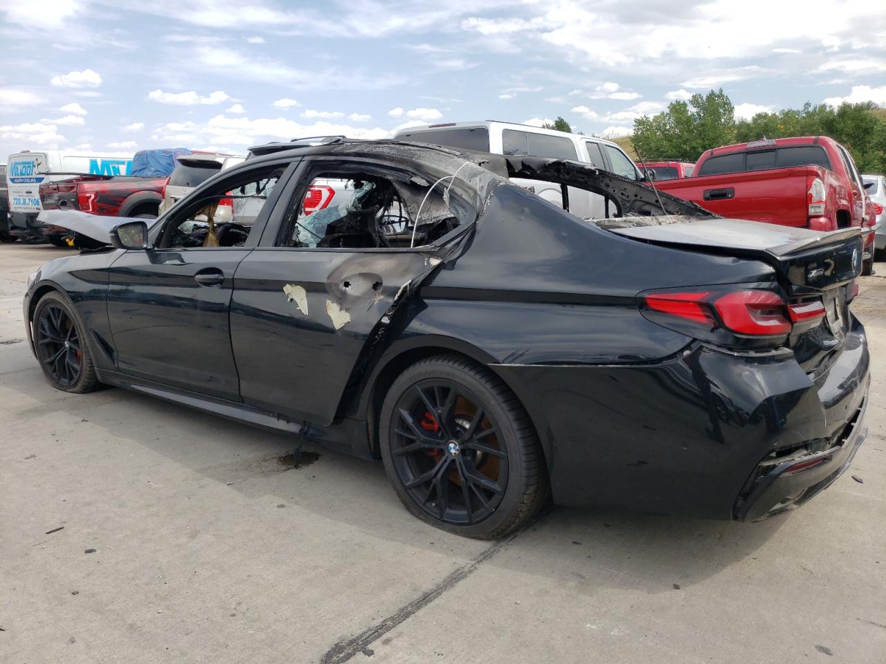 2022 BMW 530 XI VIN:WBA13BJ09NCJ30562