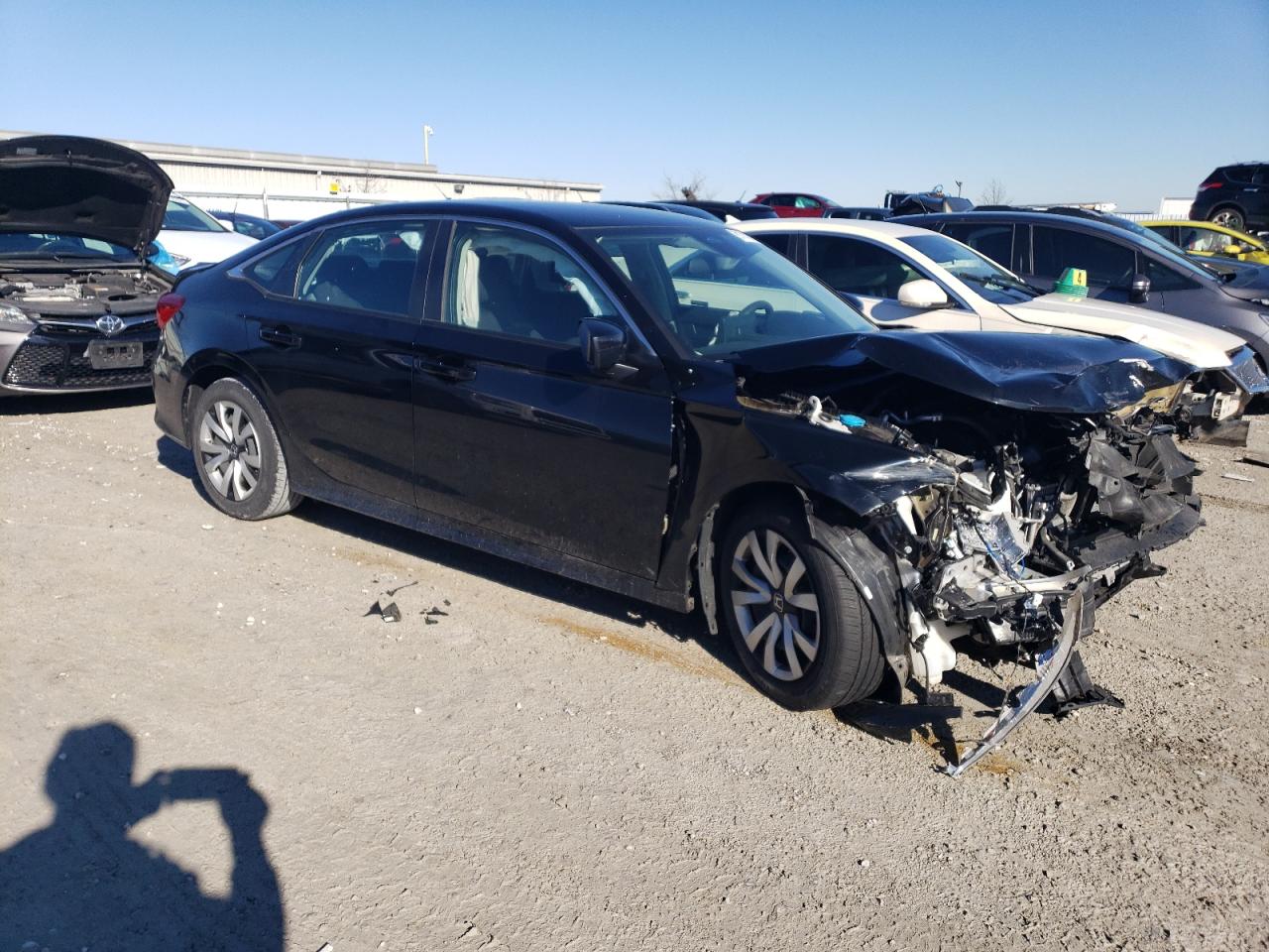 2022 HONDA CIVIC LX VIN:2HGFE2F27NH523570