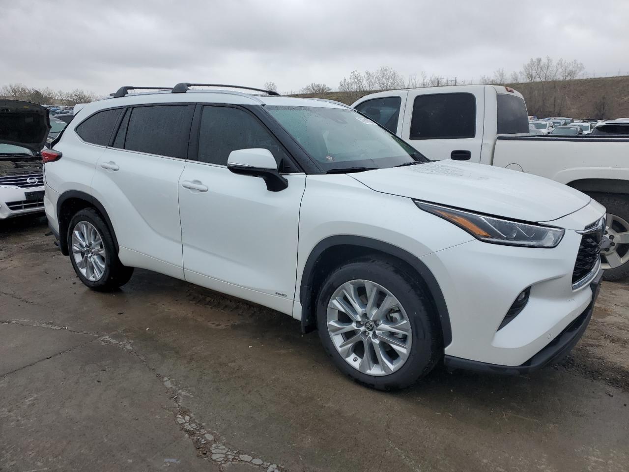 2022 TOYOTA HIGHLANDER HYBRID LIMITED VIN:5TDXBRCH7NS541761