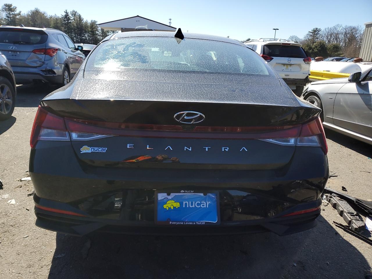 2022 HYUNDAI ELANTRA SEL VIN:5NPLM4AG0NH073559