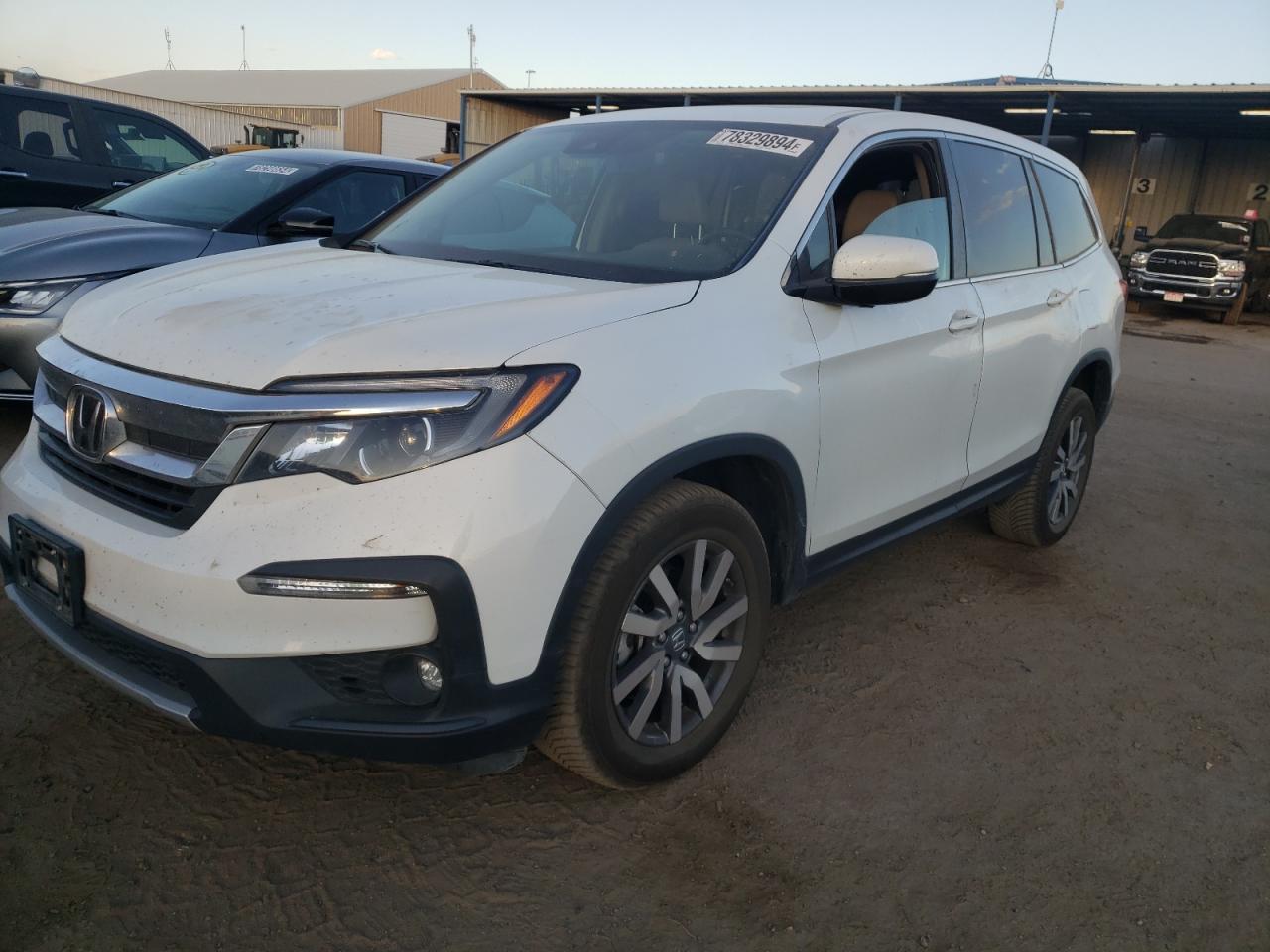 2022 HONDA PILOT EXL VIN:5FNYF6H51NB009173