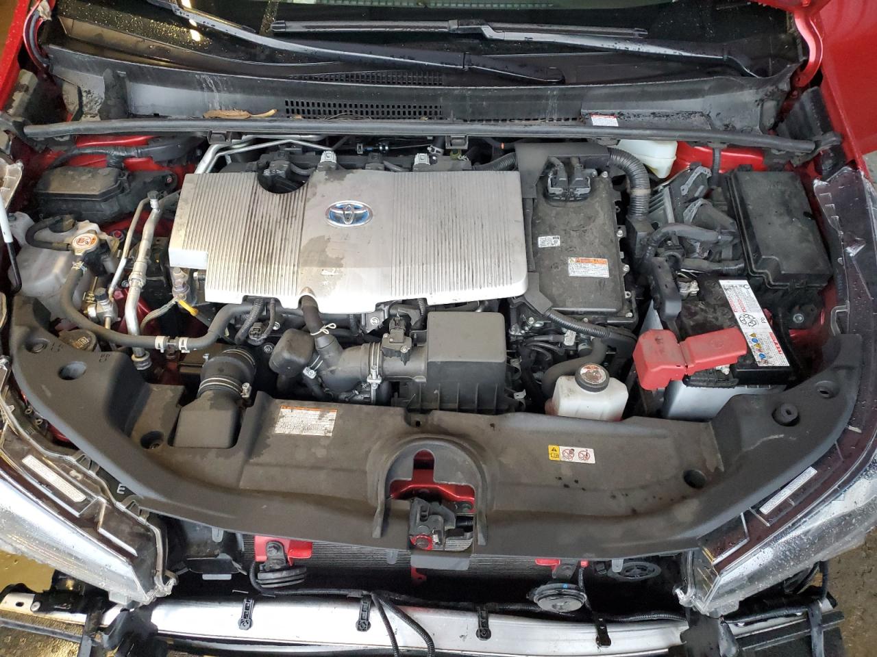 2022 TOYOTA PRIUS NIGHT SHADE VIN:JTDKAMFUXN3171805