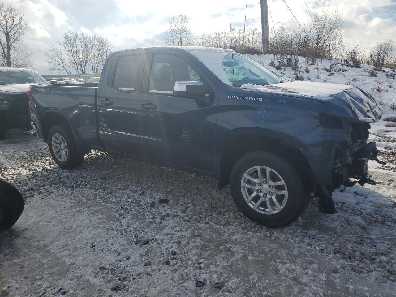 2022 CHEVROLET SILVERADO LTD K1500 LT-L VIN:1GCRYJEKXNZ181563