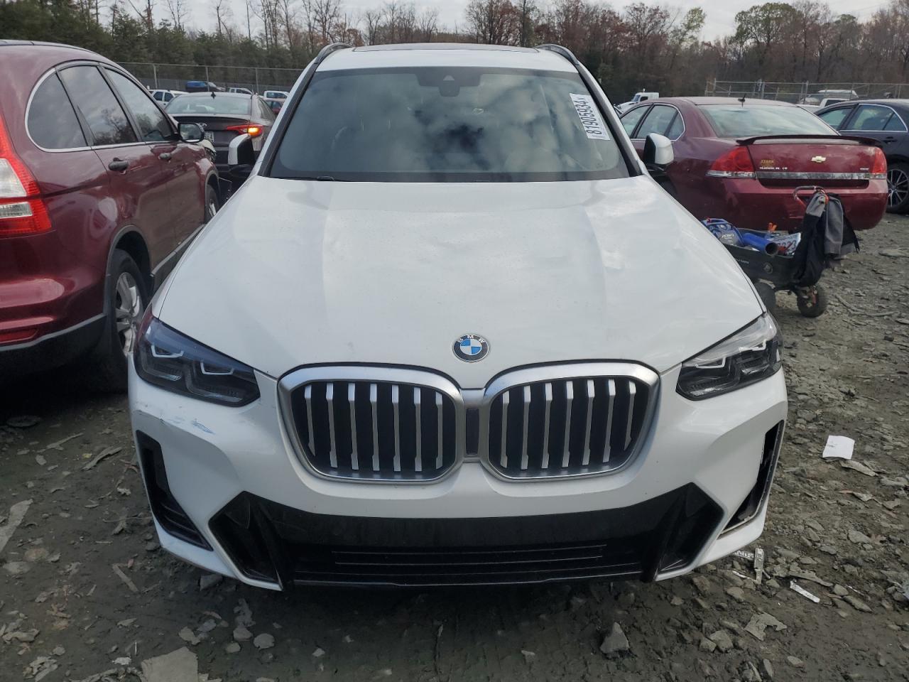 2022 BMW X3 XDRIVE30I VIN:5UX53DP09N9L69645