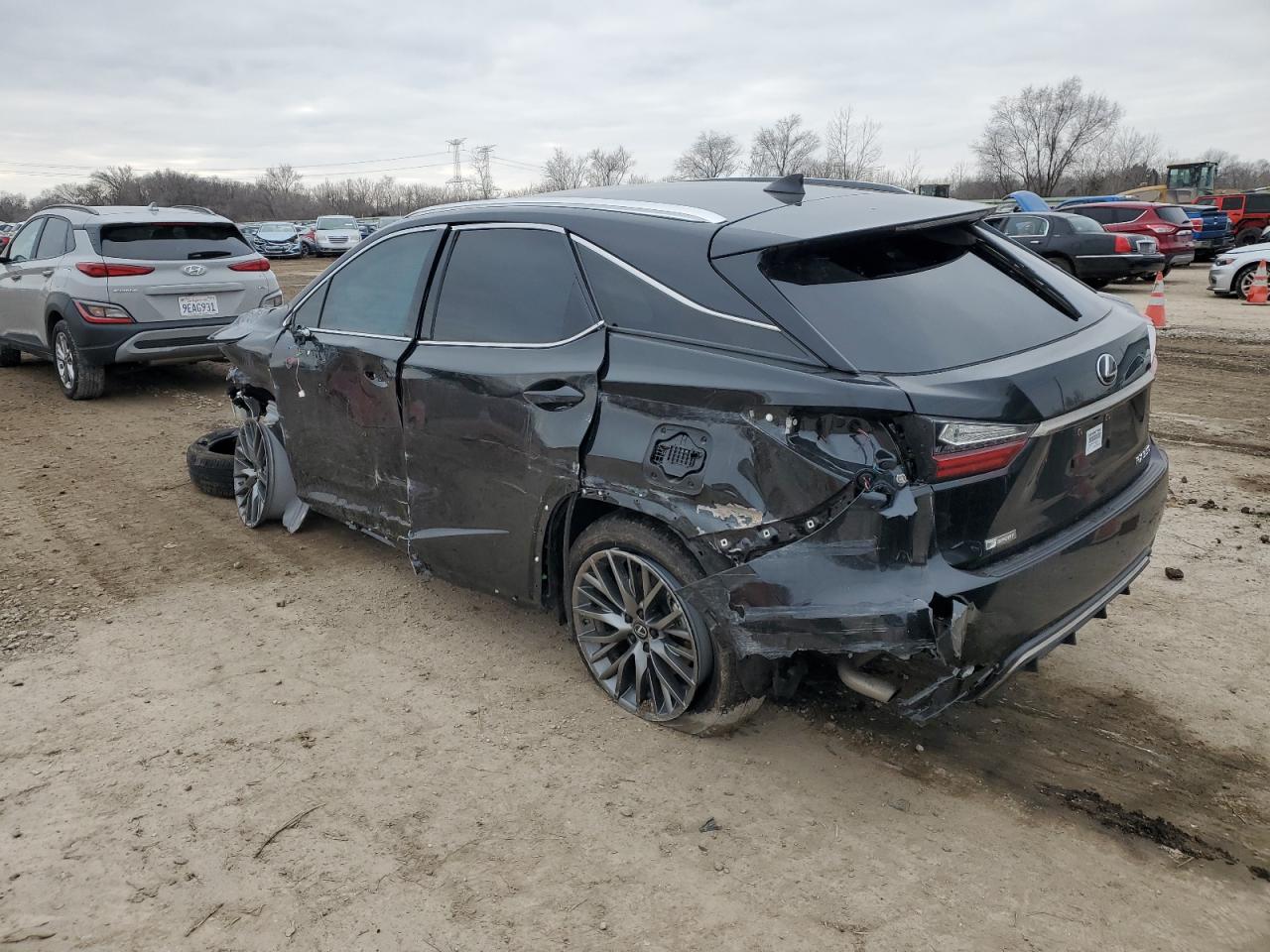 2022 LEXUS RX 350 F-SPORT VIN:2T2YZMDA7NC365724