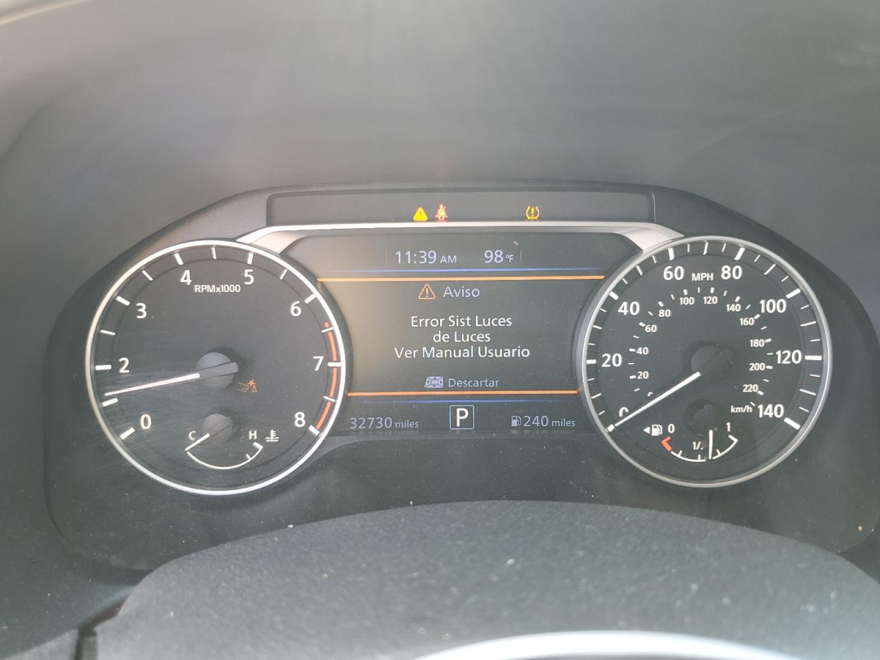 2022 NISSAN ALTIMA SR VIN:1N4BL4CV2NN318913