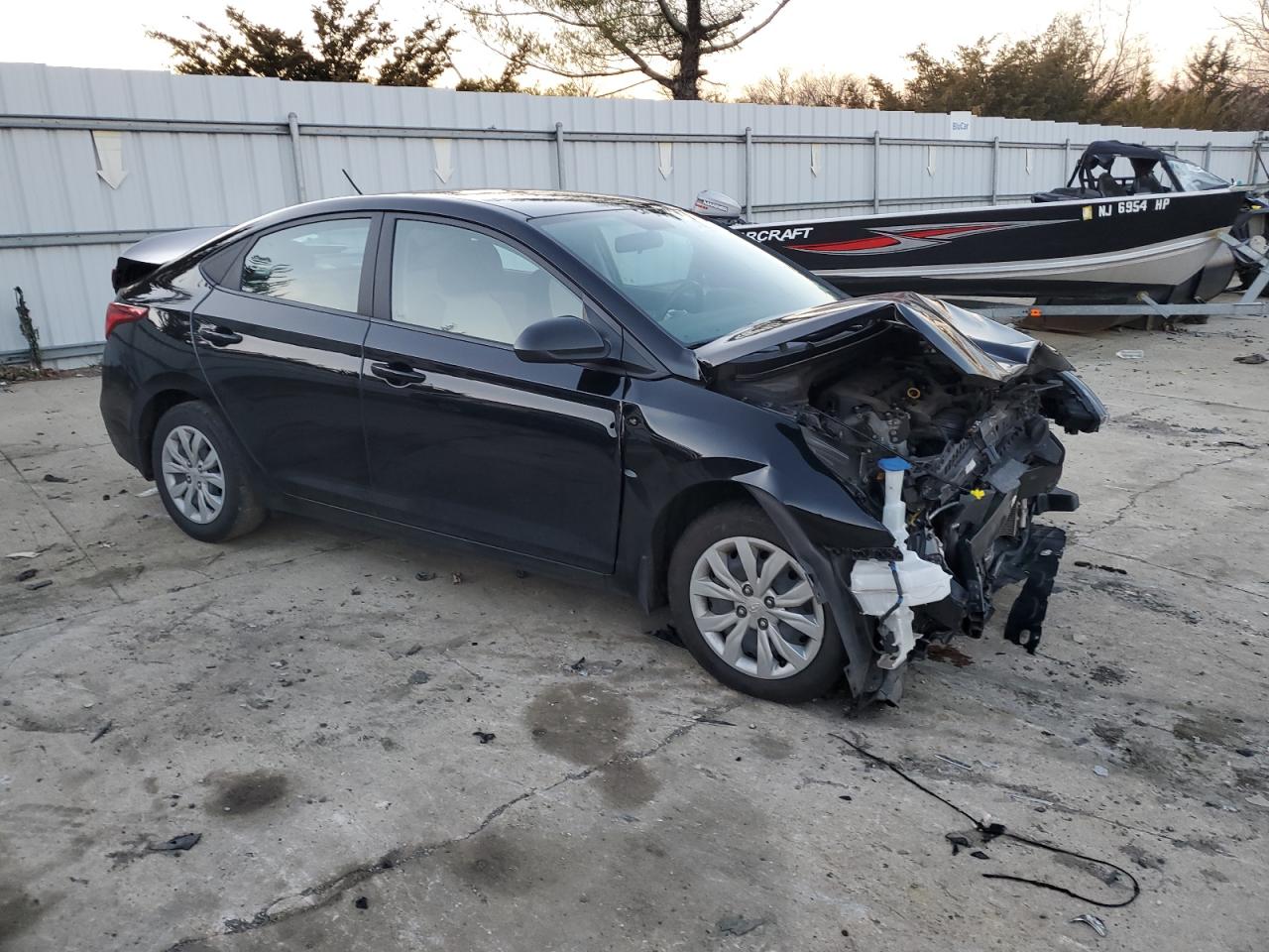 2022 HYUNDAI ACCENT SE VIN:3KPC24A61NE166754