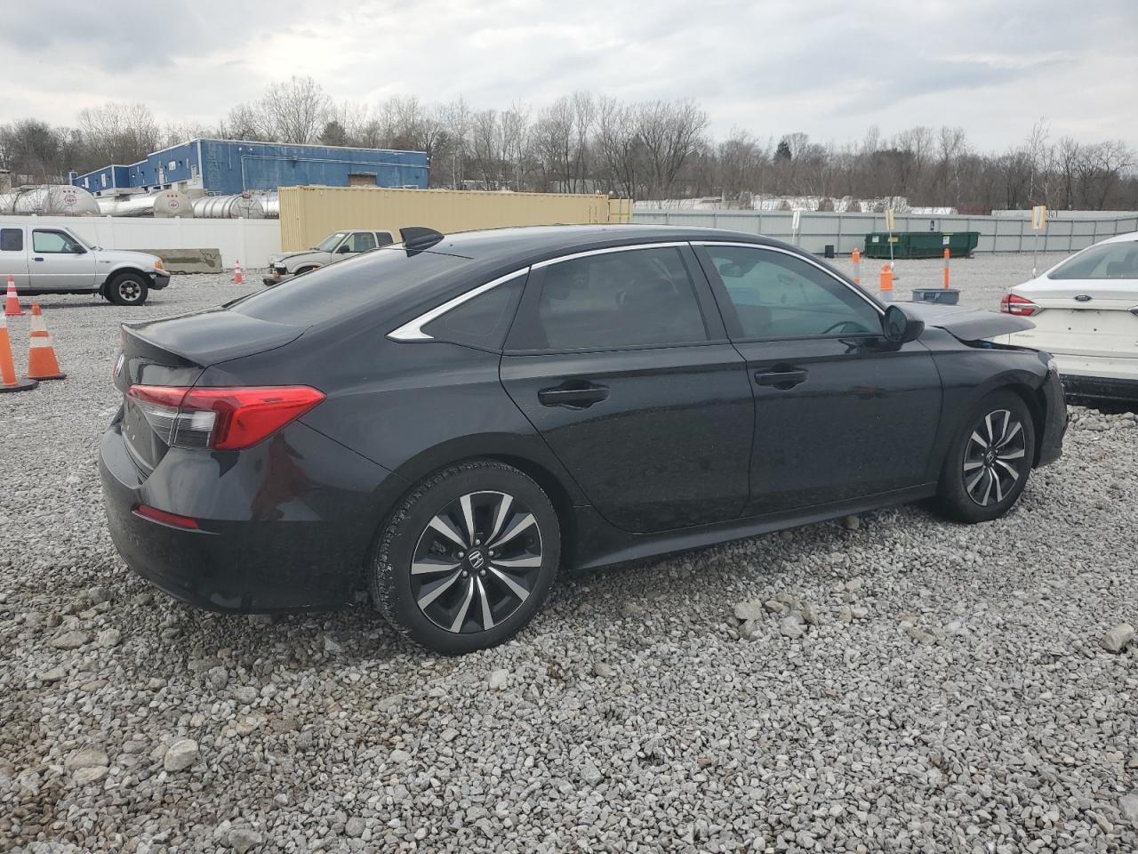 2022 HONDA CIVIC EX VIN:JHMFE1F73NX005423