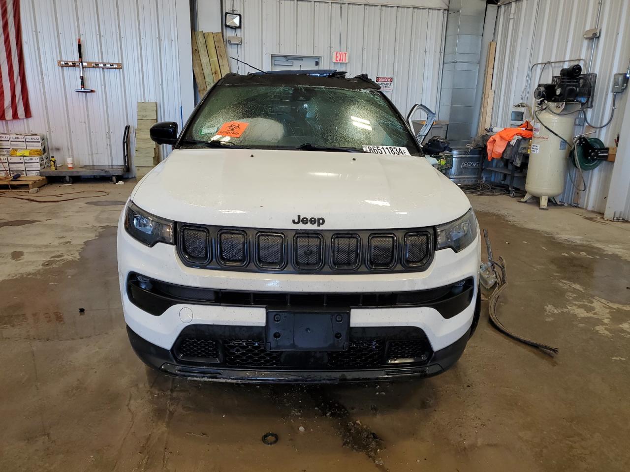 2022 JEEP COMPASS LATITUDE VIN:3C4NJCBB4NT234736