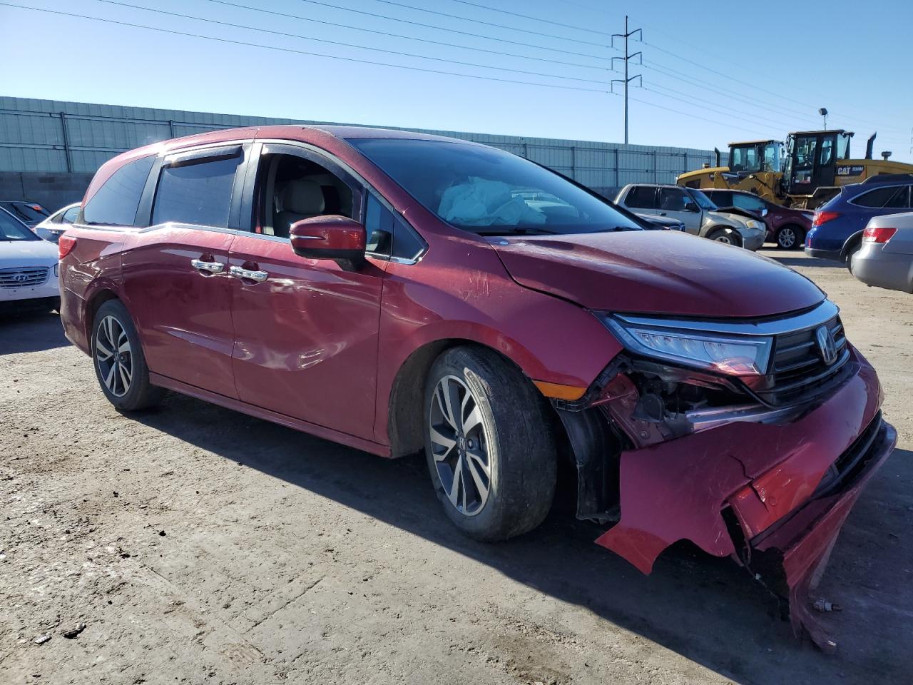 2022 HONDA ODYSSEY TOURING VIN:5FNRL6H88NB057888