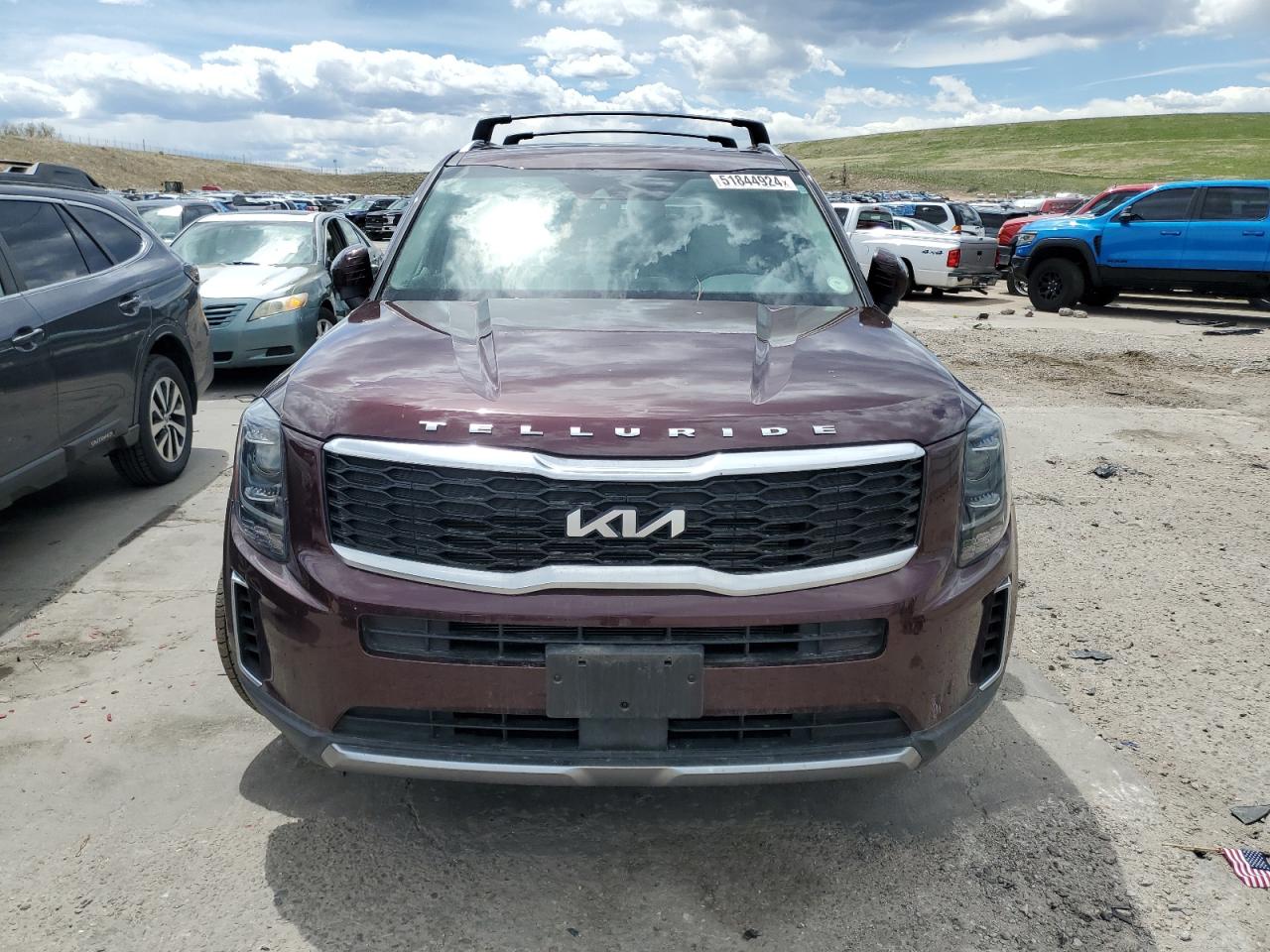 2022 KIA TELLURIDE EX VIN:5XYP3DHC3NG257750