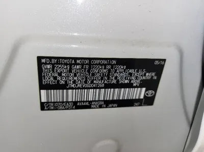 2016 Toyota RAV4 VIN: